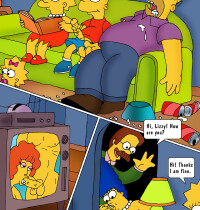 The Simpsons - [CartoonValley][Comic2] - Simpsons Family - Simpsons Is Seeing Porn Movies