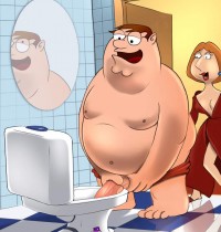 Family Guy - [XL-Toons] - Family Sex In The Toilet